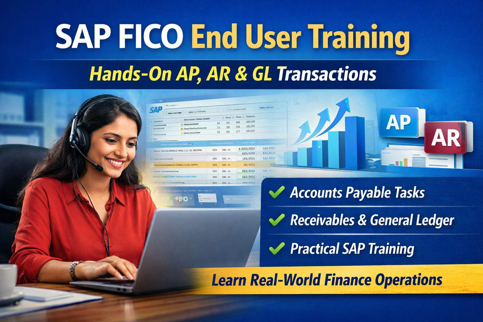 SAP FICO Training (ECC & S/4HANA) | Practical Course
